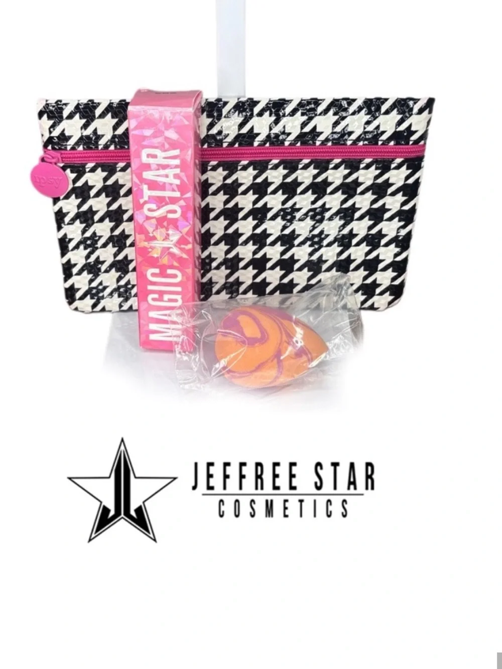 Jeffree Star Magic Star Concealer C19.5 + IPSY Bag & Beauty Sponge Bundle